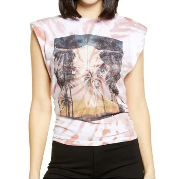* New ~ AFRM ~ Billie Side Ruched Crop Tank Top Size S - Picture 1 of 6
